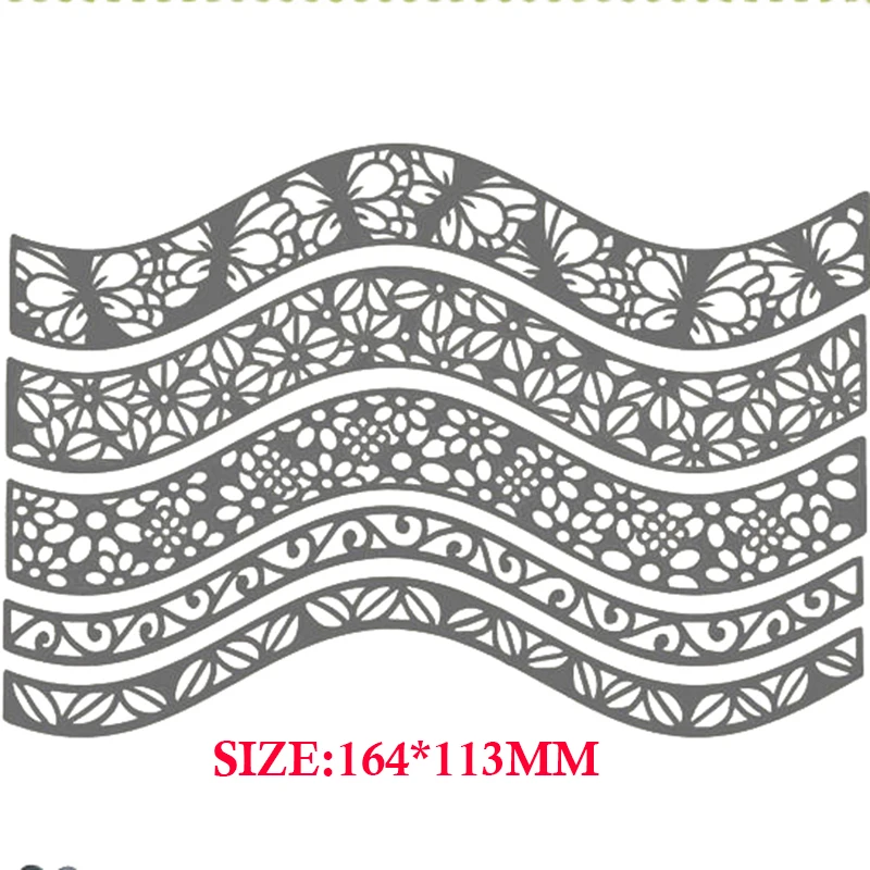 Metal Cutting Dies For 2021 New Arrival Scrapbooking Spring Ornate Border Birds Nest Embossing Frame Stencil Paper Card Making