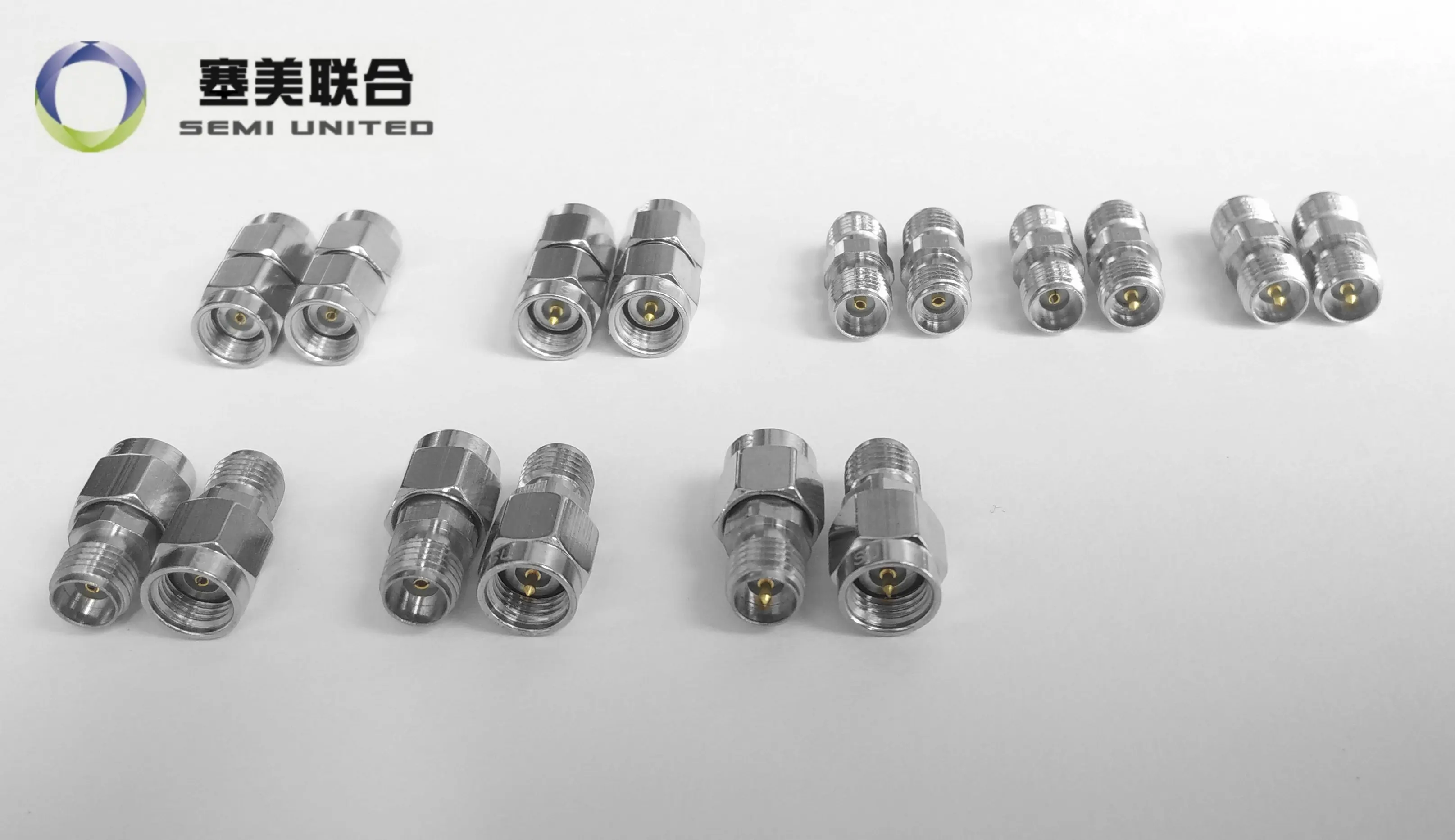 Adaptador SMA RP 2,92, pérdida de inserción de menos de 0,1 dB, 6G, onda de pie, menos del 1,1, polaridad inversa, 6G, 18GHz, 27G