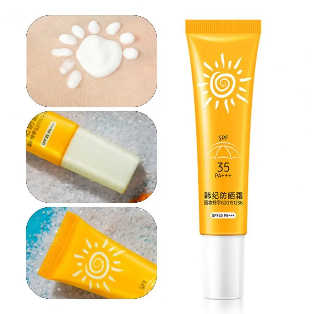 

10g Sun Cream Lightweight Gentle Sunscreen Lotion Natural Moisture Repair UV Sunscreen for Women