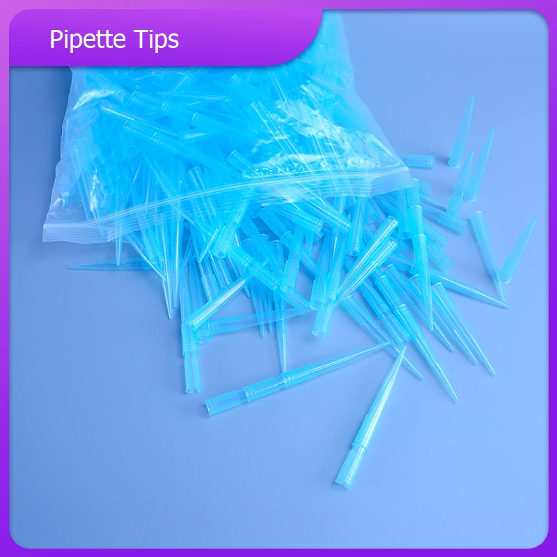 Microchemical Scientific Liquid Pipette Nozzle Tip Accessories Lab Supplies 500pcs 1ml 1000ul Pipettor Tip Premium