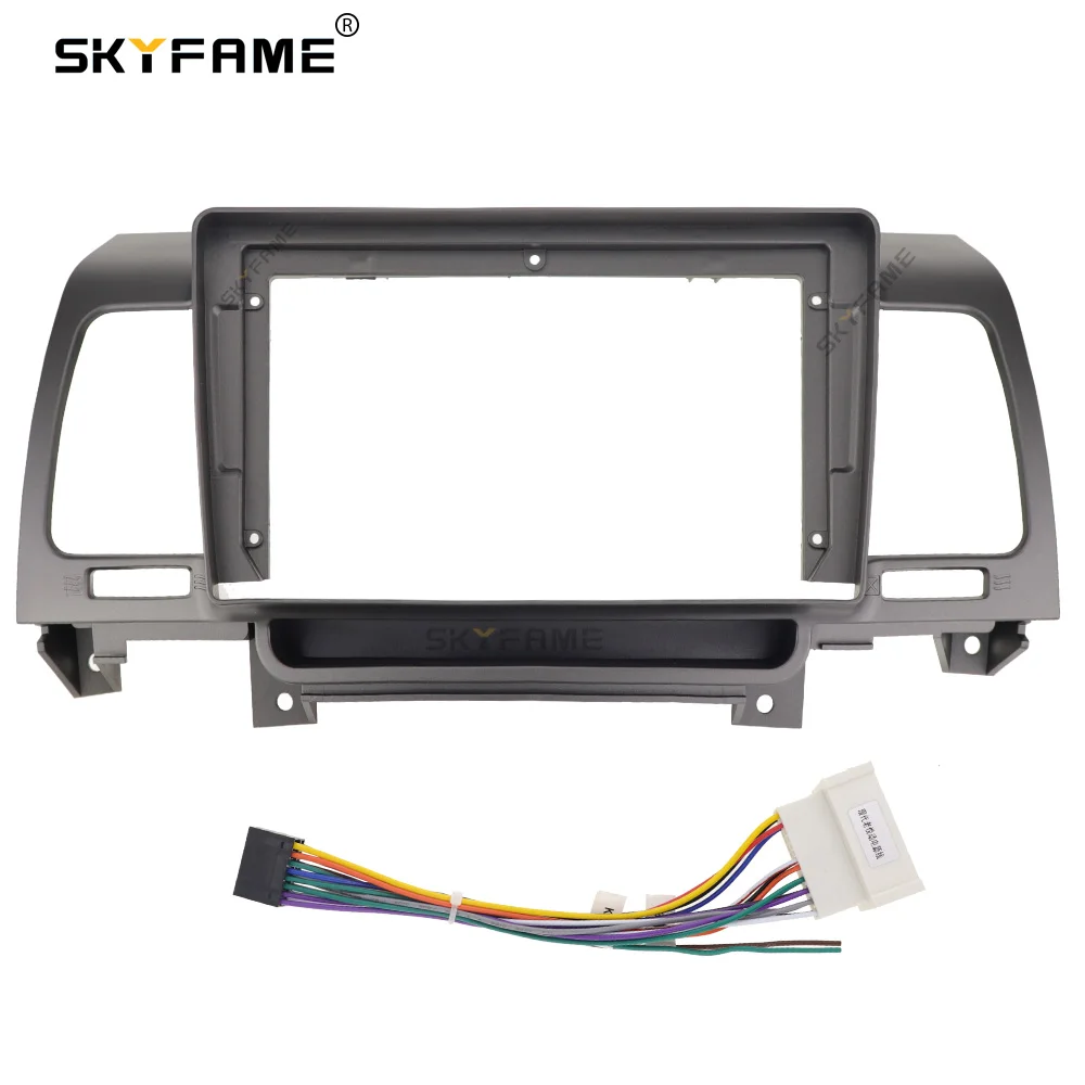 محول كابل لفافة إطار سيارة SKYFAME ، مجموعة لوحة تركيب لوحة راديو أندرويد لكيا أوبتيما
