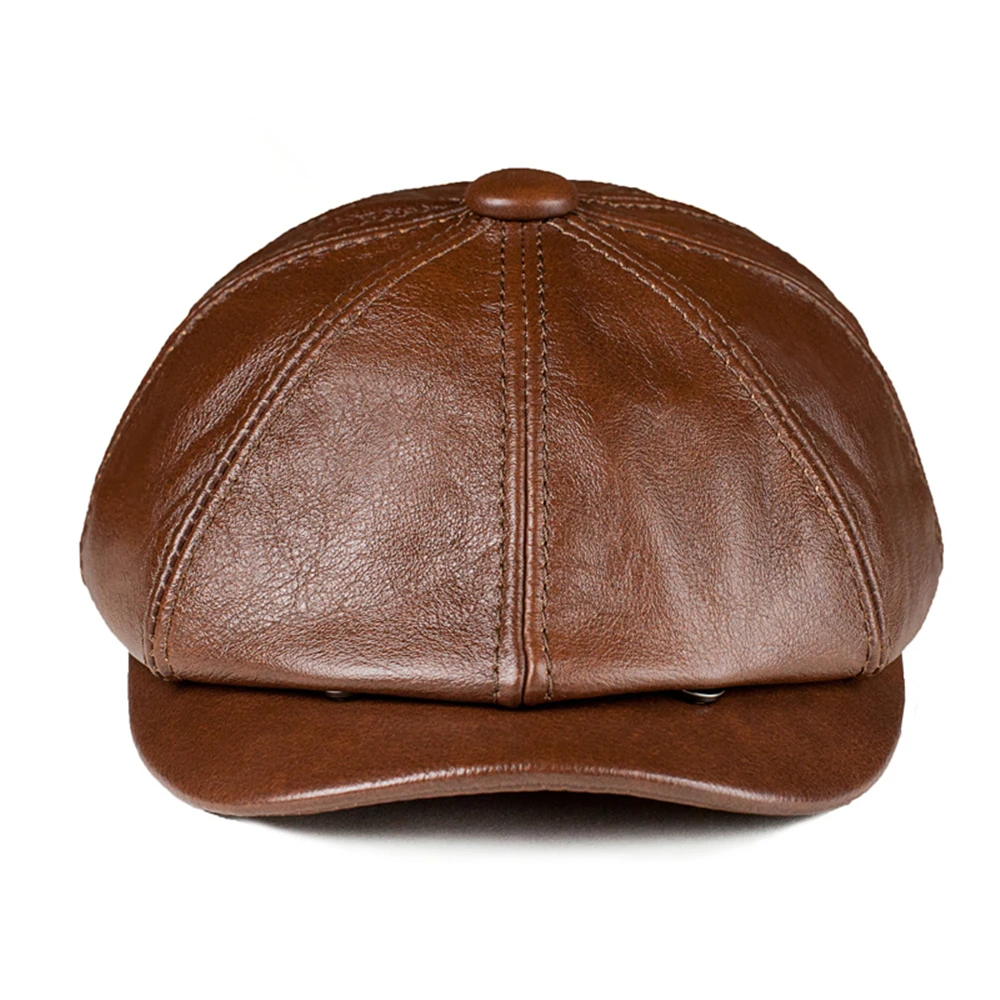 casquette-newsboy-hiver-neuve-marron-pour-homme-en-cuir-veritable-de-haute-qualite-chapeau-octogonal-en-cuir-de-vachette-casquette-plate-homme-beret-noir