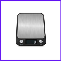 kitchen scale 10 kg 1g Stainless steel LCD Electronic Kitchen Scales balance Cooking Measure Tools