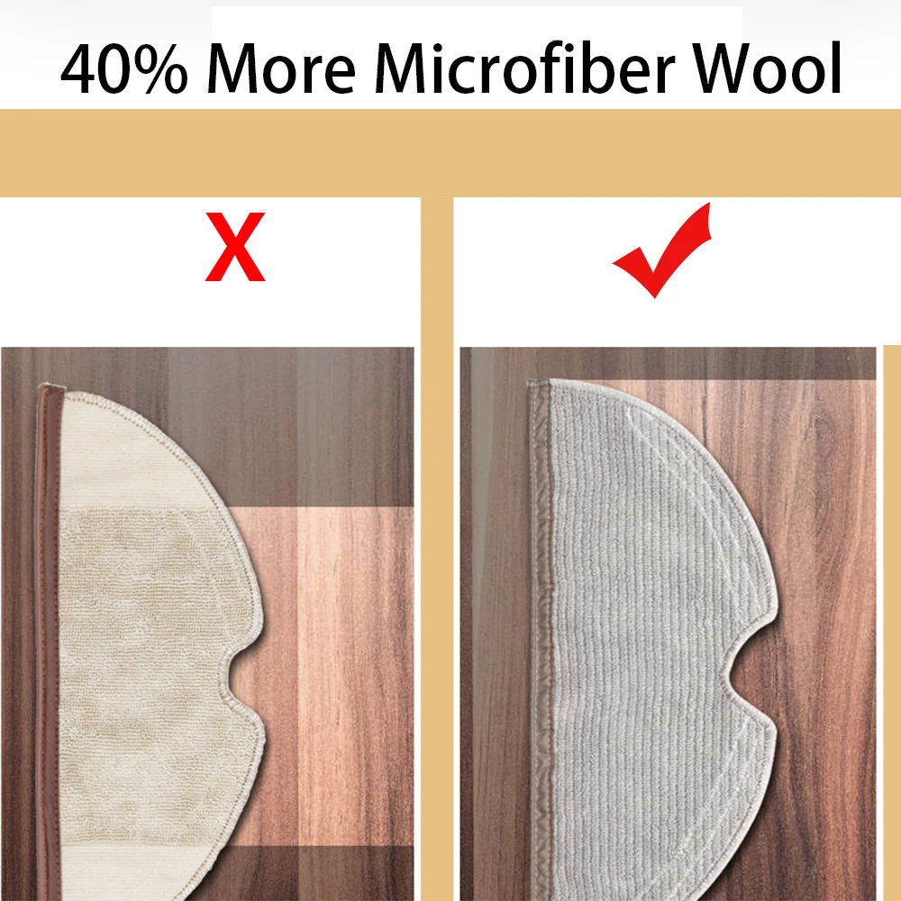 Für xiaomi mijia 1c mi roboter vakuum mop stytj01zhm roboter reiniger wassertank und mop lappen ersatzteile ersatzzubehör