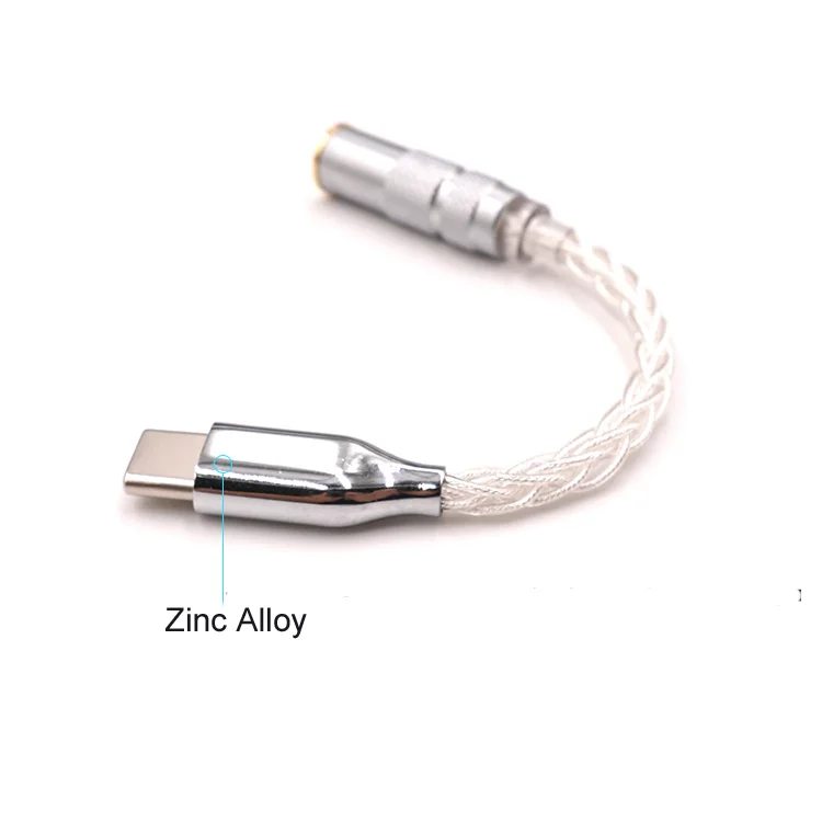 Amplificador de plata de ley ES9280c Pro, 8 núcleos, decodificación DAC amp line DSD sin pérdidas, macho a 2,5mm tipo C, 4,4mm, 3,5mm, balance macho