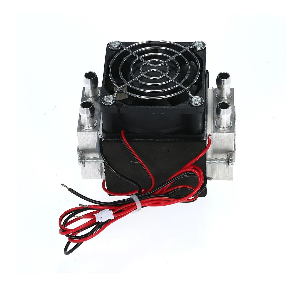 DIY 12V TEC Electronic Peltier Semiconductor Thermoelectric Cooler Refrigerator Air Condition Movement Cooling System