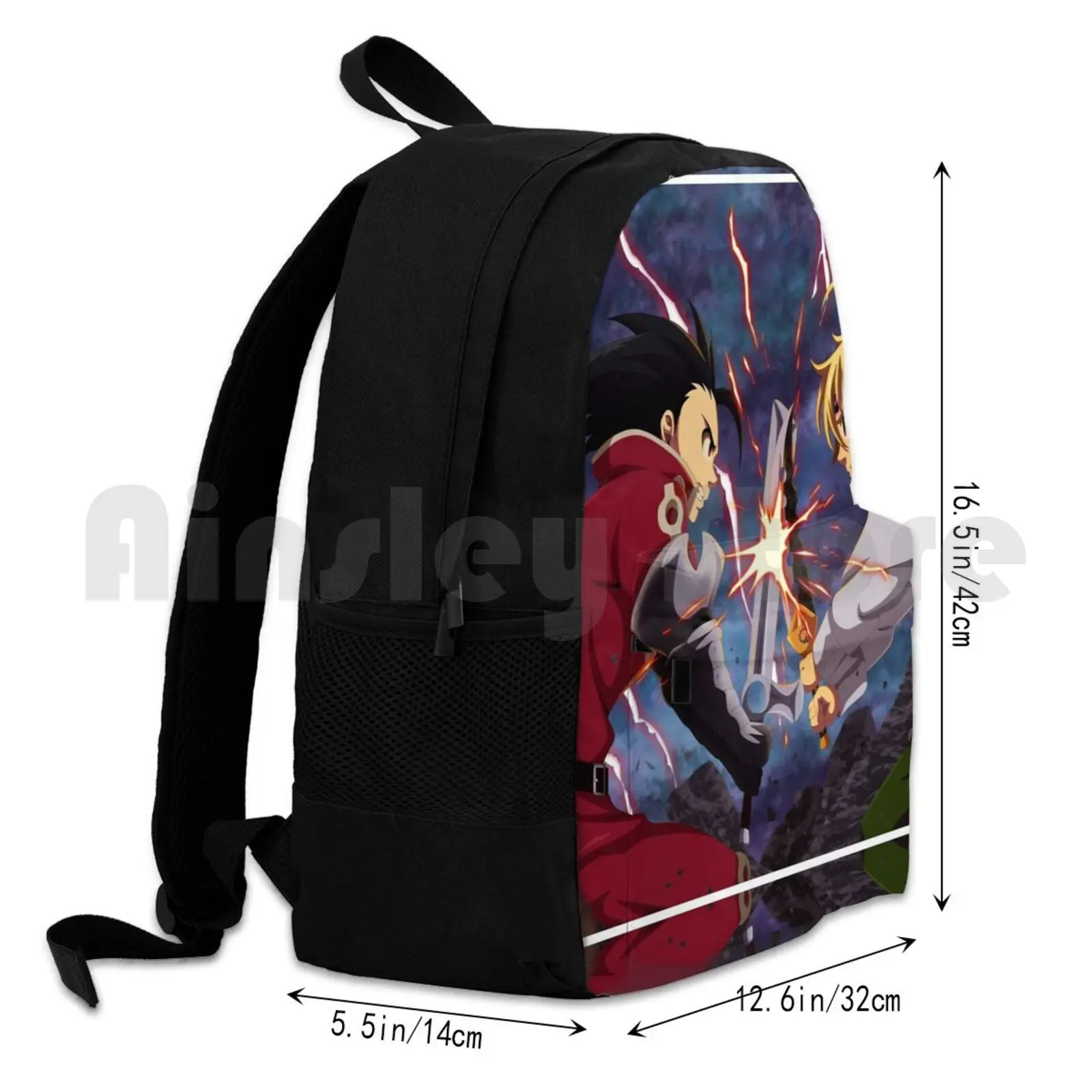 Nanatsu no taizai outdoor wander rucksack reiten klettern sporttasche nanatsu nicht taizai sieben tödliche meliodas sünden anime