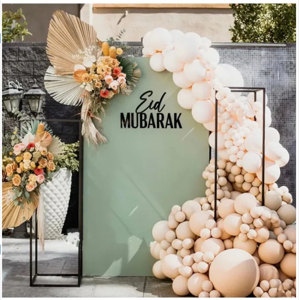 

party decoration， geometric road lead, balloon arche, party bierthday backdrops,arch mariage