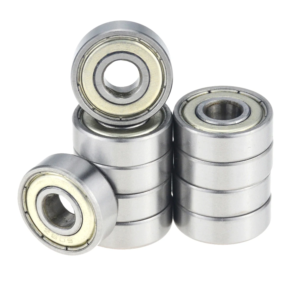 10pcs/lot 605ZZ 5x14x5mm miniature deep groove ball bearing 5*14*5mm