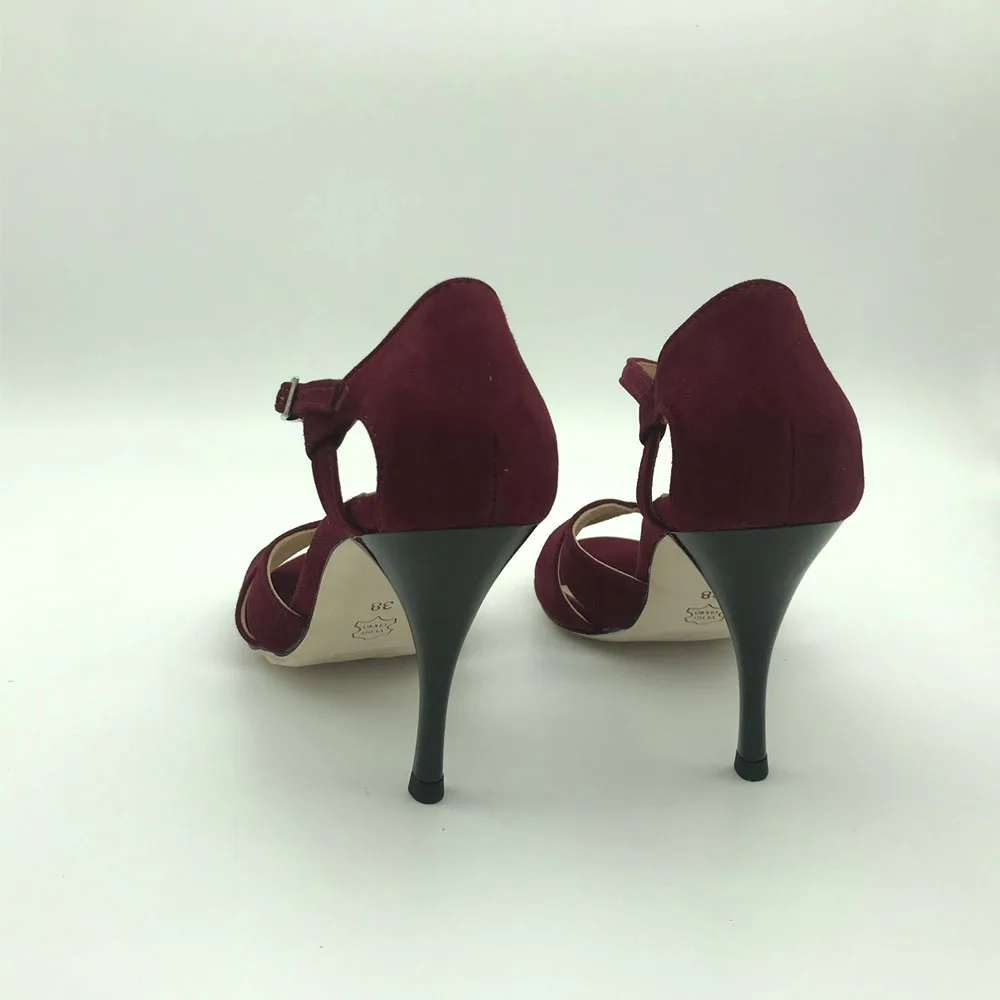 Sexy NEW Argentina Tango Dance Shoes Wedding Shoes Party Shoes for women Flamenco shoes leather outsole T6295BGS high heel