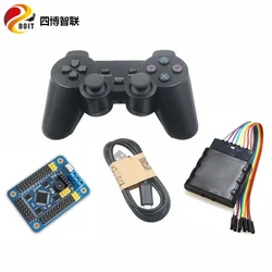 SZDOIT 32-way Servo Control Board+ PS2 Wireless Controller Receiver Kit RC Robot Servo Controller Parts for Arduino