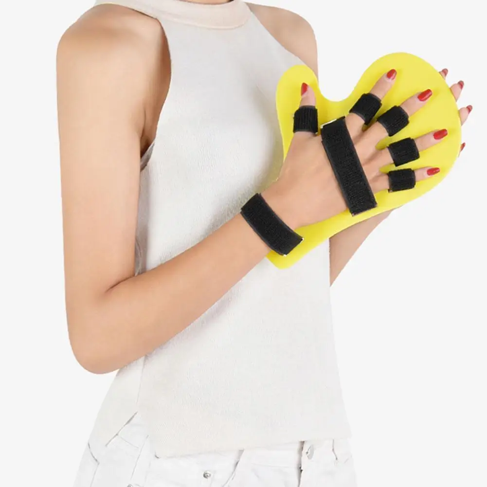 Adjustable Gloves Supports Finger Board and Training Finger Correction Support Hand Splint Supports Plate Orthopedic Brace Y7X9