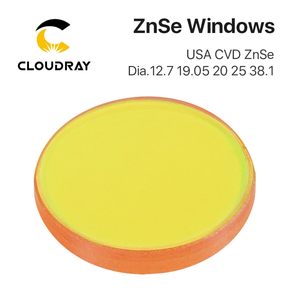 Protective Windows USA CVD ZnSe Material Diameter 12.7 20 38.1mm