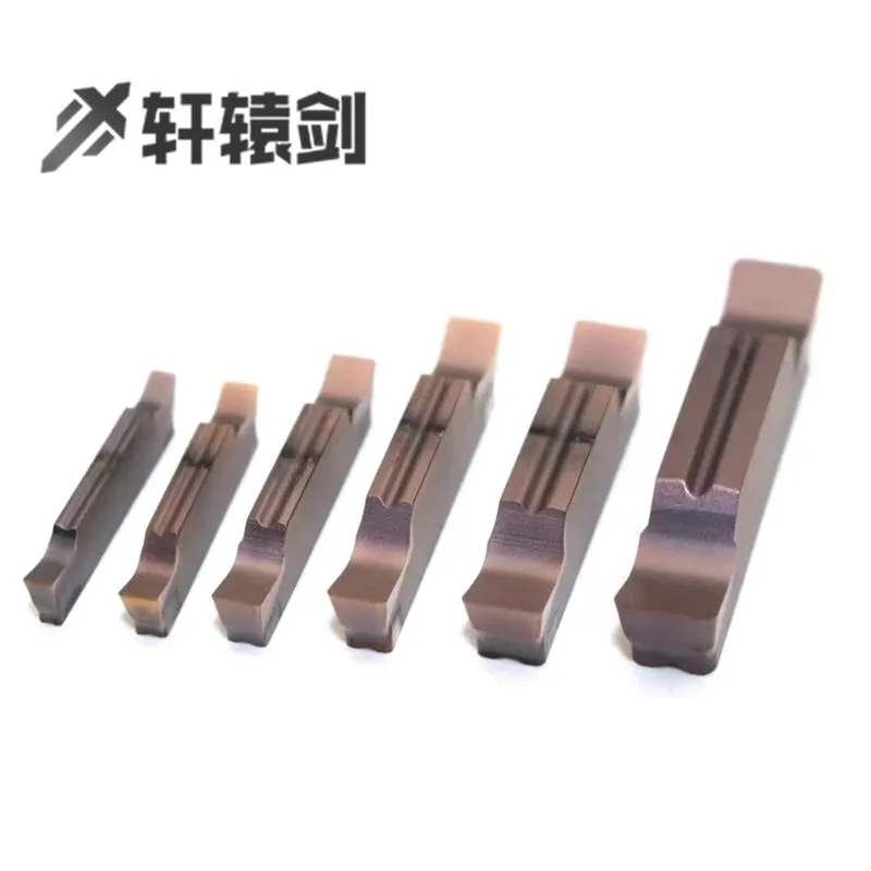 MRMN-herramienta de corte de torno, inserto de carburo de ranurado para aluminio, MGGN 150, 200, 250, 300, 400, JM H01, 10 Uds.