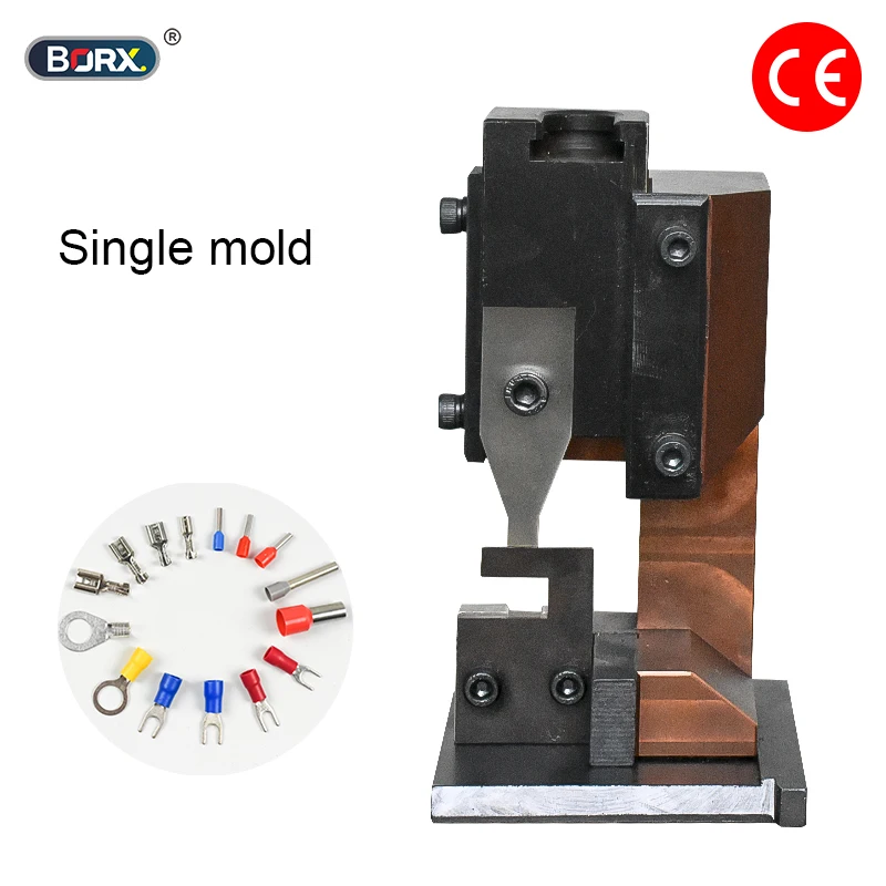 BORX Cable Wire Terminal Crimper Horizontal Mould OTP Terminal Crimping Machine Applicator For XH2.54/1.25/SM/3.96/5557/PH2.0