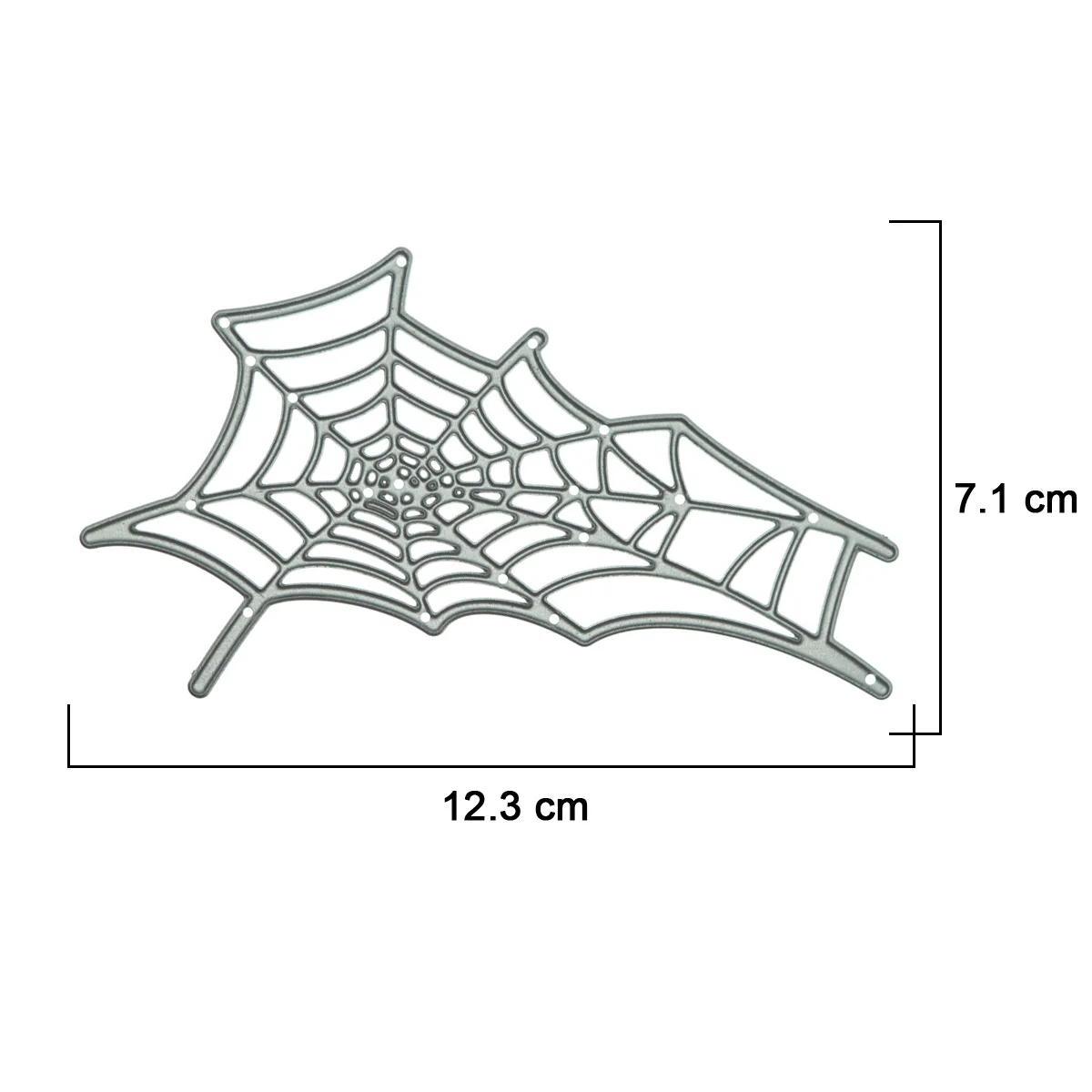 Large Size Spider Web Cobweb Metal Cutting Dies Handcraft DIY Halloween Invitation Card Scrapbook Decorative Craft Paper Cutter