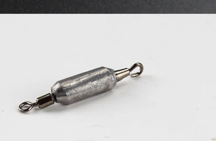 Schnelle Rotation, Bleiwirbel, Hochgeschwindigkeits-Rotationsring, Angelzubehör, Doppelkopf-Anschluss, 2 g/3 g/4 g/6 g, Lot 4 Stück – Detail 4