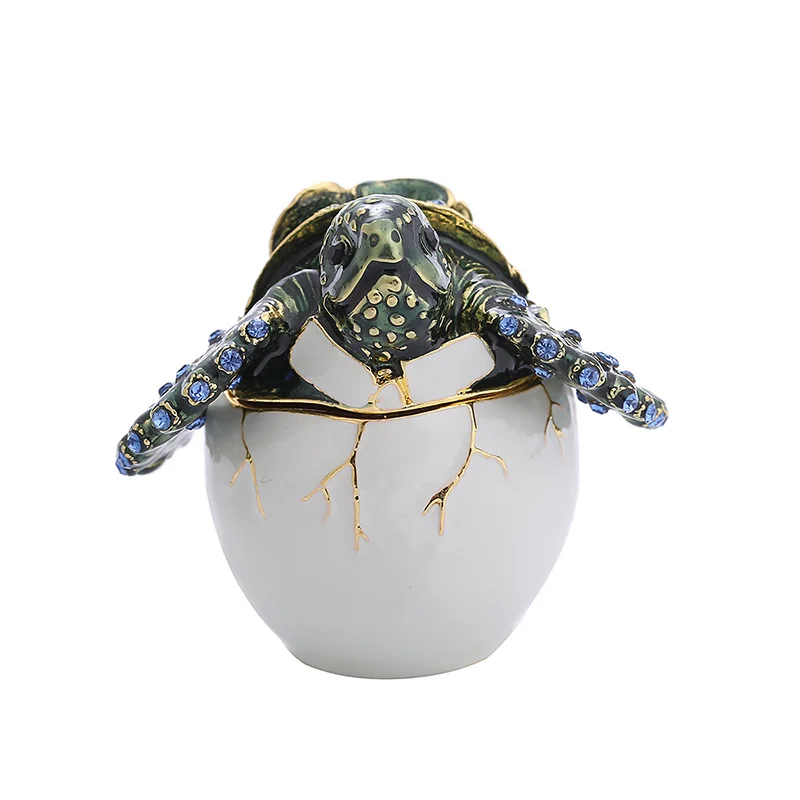 Handmade Enamel The Tortoise Broke Out Of Its Shell Creative Design Animal Shapes Colored Drawing Home Furnishing Articles