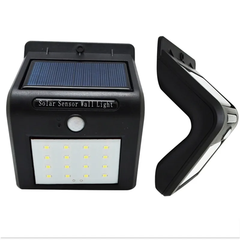 Waterproof Solar Lamp PIR Motion Sensor Wall Lamp 16 LED Solar Power Light Energy Saving Garden Security Light Dropshipping