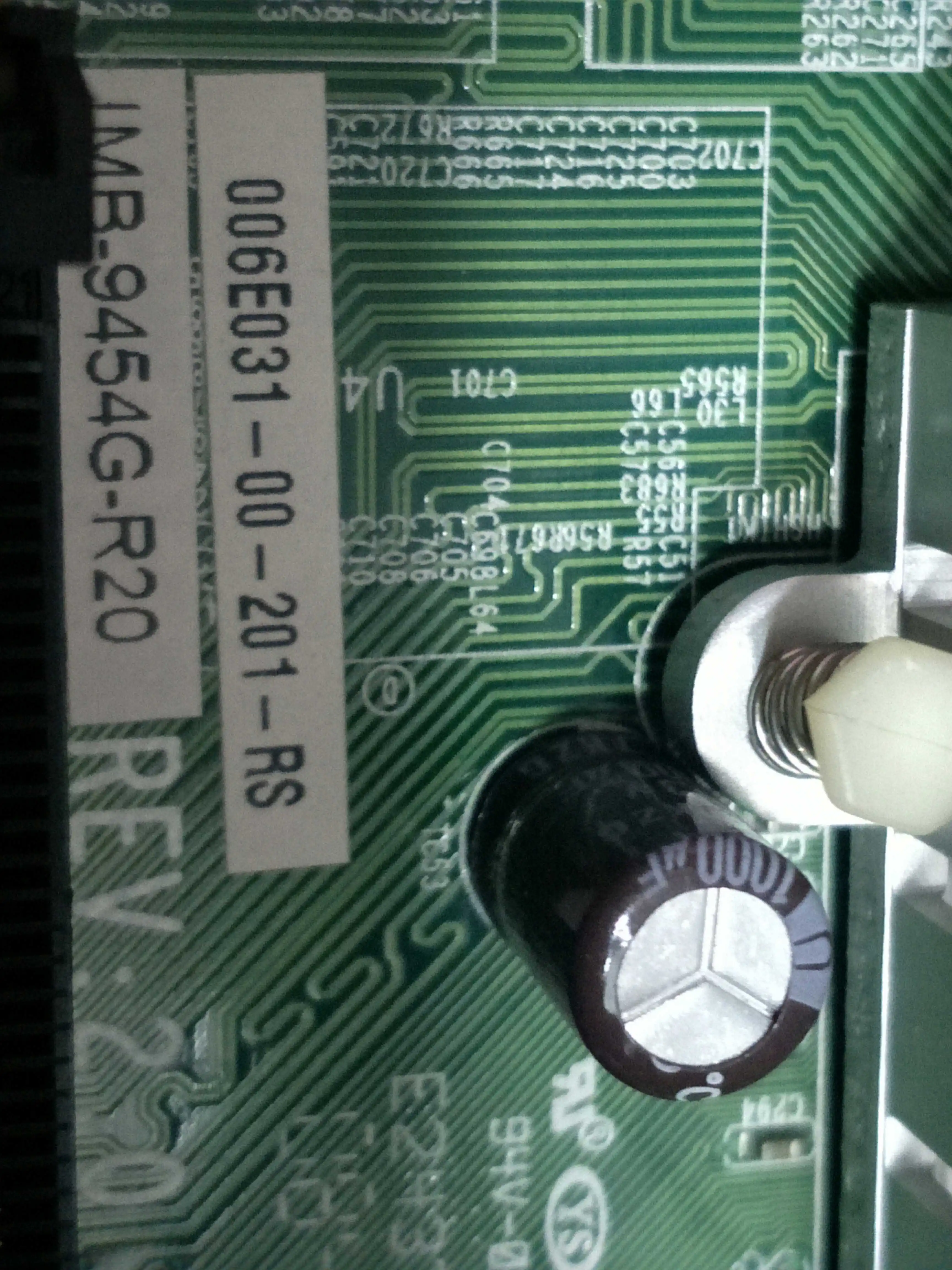 Original-Demontage iMB-9454G-R20 REV 2.0 90 % neues physisches iMB-9454G-R20-Bild