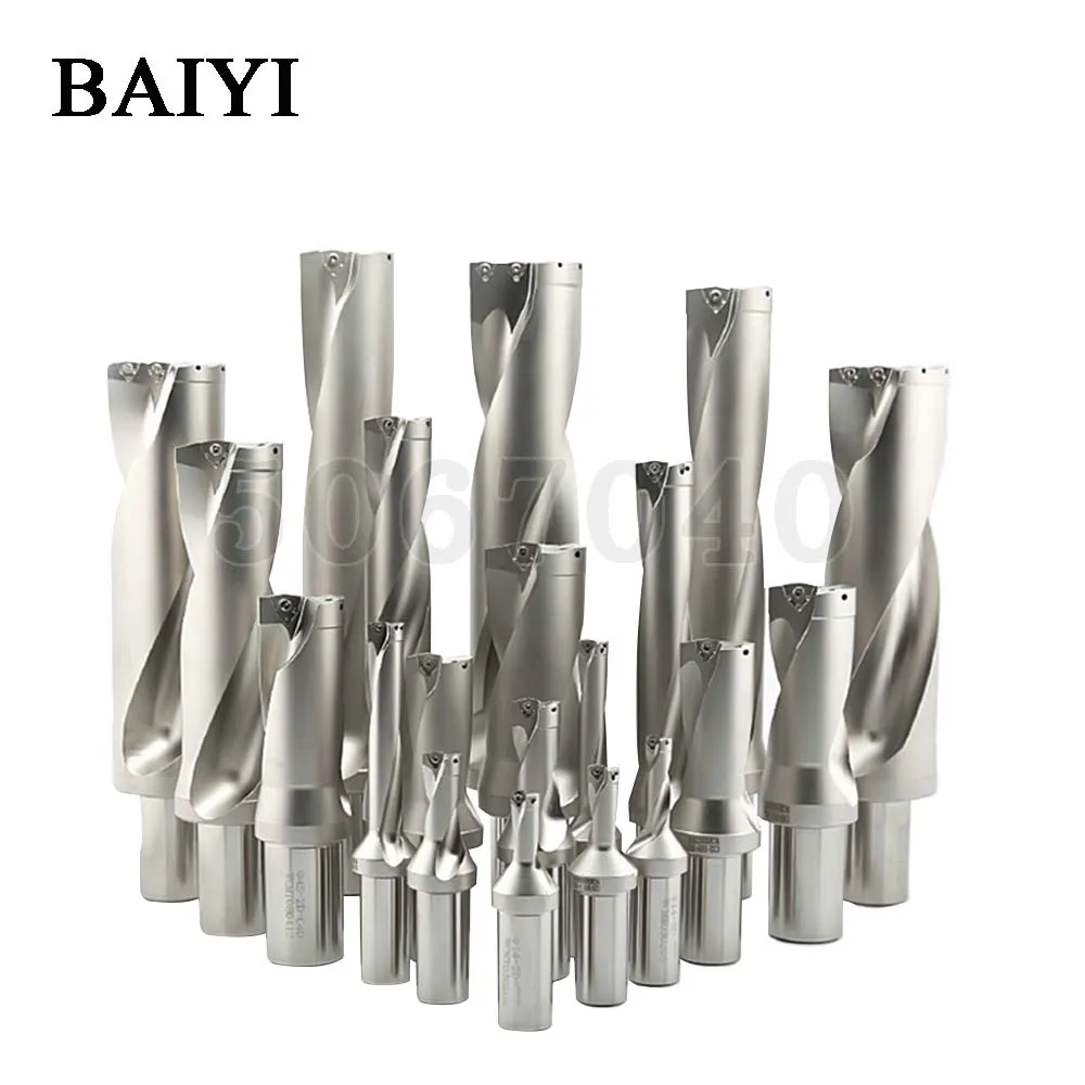 

SP series U drill 12.5mm-36mm 2D 3D 4D depth fast drill Indexable bit drilling for Each brand SP series blade Machinery Lathes