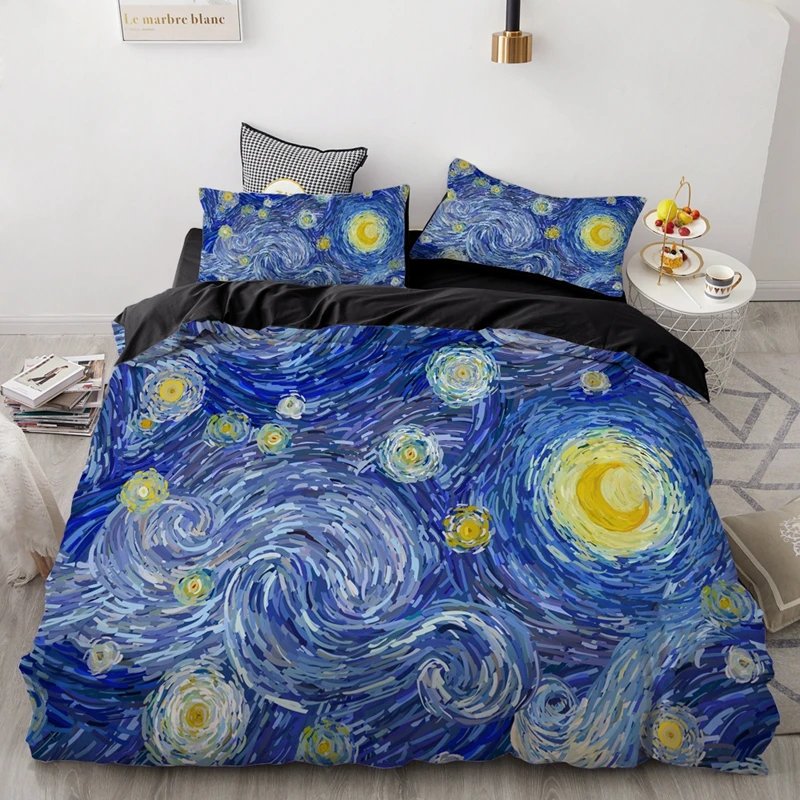 Dream NS Beautiful Blue Sky Scenery Bedding Home Textiles Set Queen Bedclothes Duvet Cover Pillowcase Comforter Bedding Sets