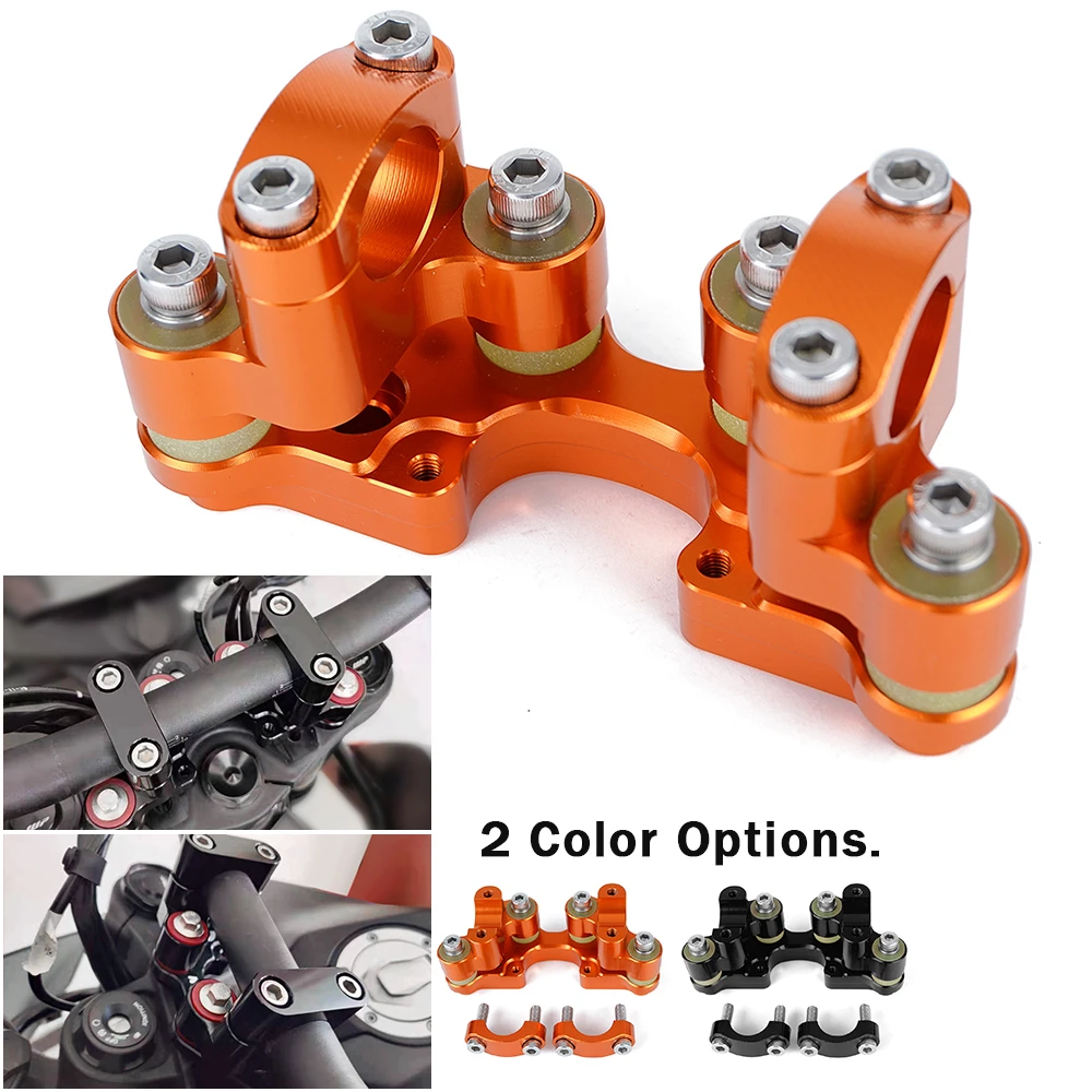 

Handlebar Riser Bar Mount Handle Clamp Bracket for KTM 790 390 1190 1290 Adventure ADV 2019 2020 2021