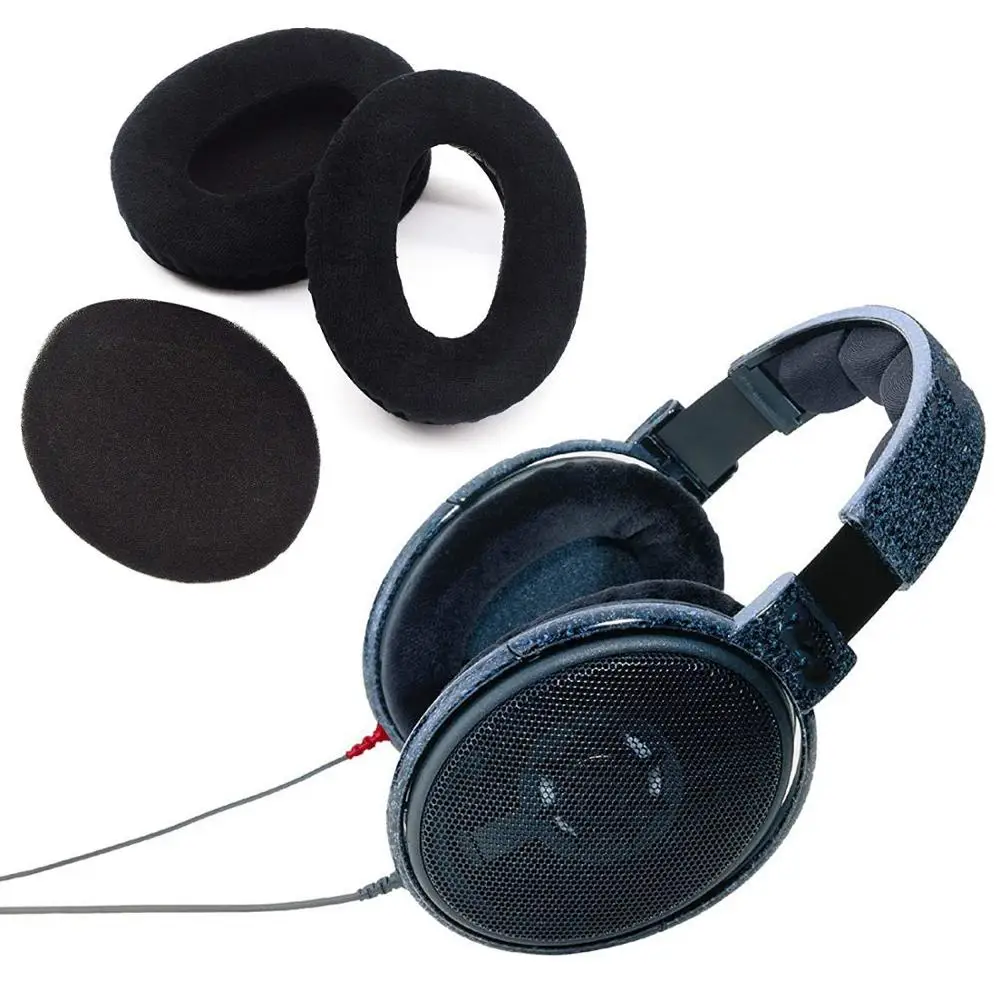 Thay Thế Nhung Miếng Đệm Tai Nghe Cho Tai Nghe SENNHEISER HD650 HD600 HD580 HD660 S HD565 HD545 Tai Nghe Và Dây Đeo Đầu Đệm Bộ