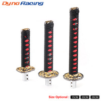 Universal 150MM/200MM/260MM JDM Katana Samurai Sword Shift Knob Shifter With Adapters Gear Shift knob