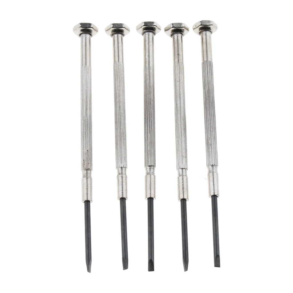 Professional 5x Metal Flute Clarinet Screwdrivers Screw Tool DIY 85mm