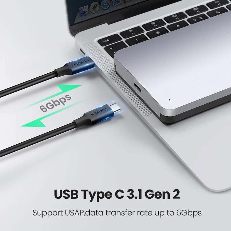 Ugreen HDD Case USB C Hard Drive Enclosure for 2.5\