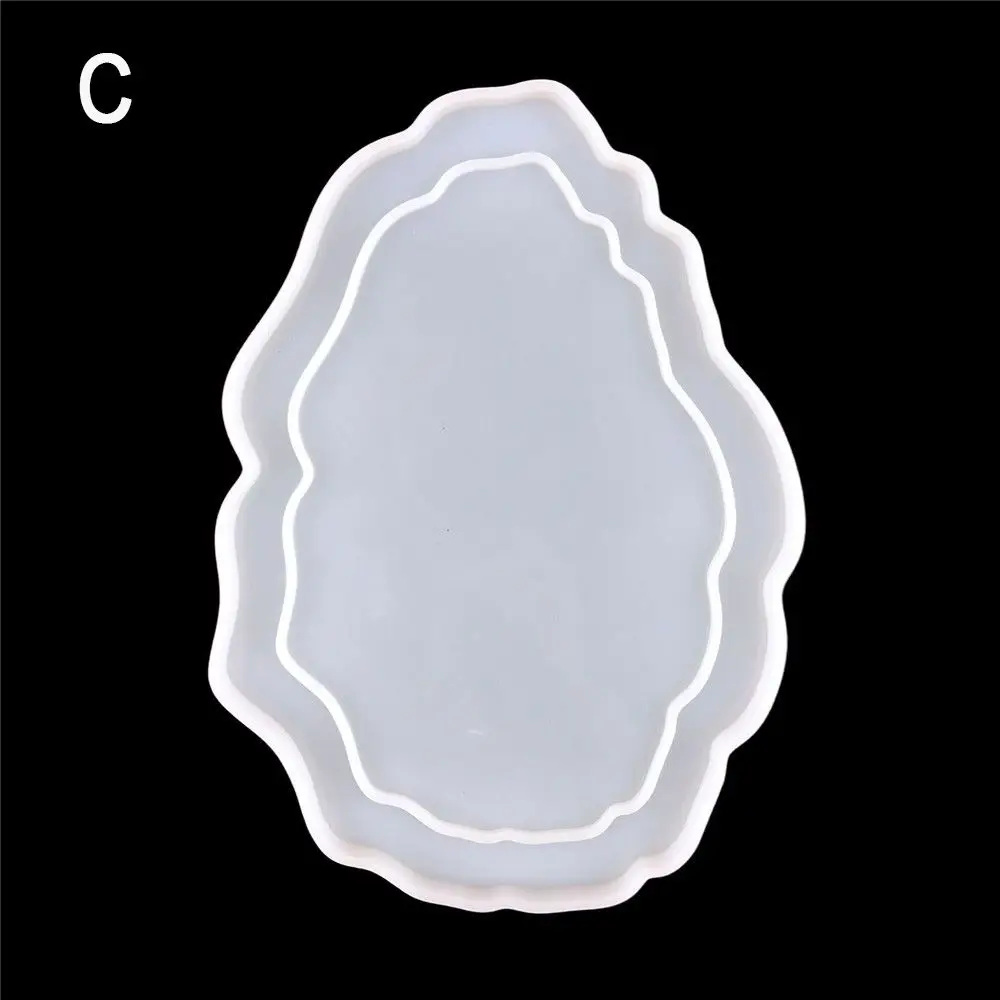 لوازم المهرجانات أدوات صنع المجوهرات إطار صور دائري مربع قالب من السيليكون قالب الراتنج قالب حامل الإطار #1