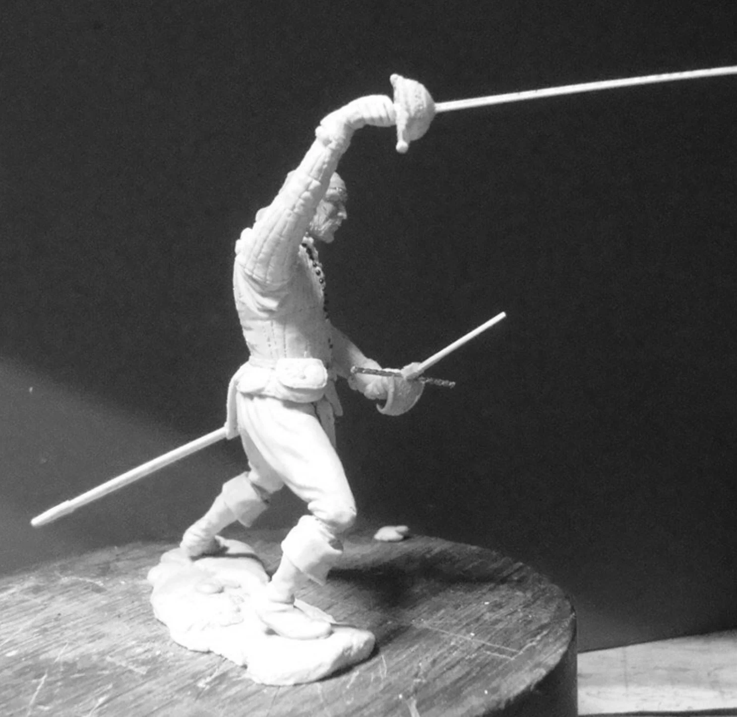 Figura modelo gk da resina de 75mm, jogo unmounted e unpainted