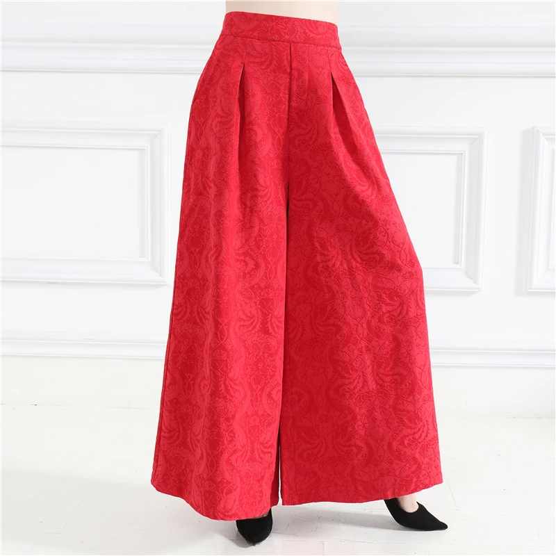 

Women Vintage Cotton Linen Casual 2022 Wide-leg Pant Clothing Chinese Style Harajuku Long Trousers Ropa Pantalones De Mujer