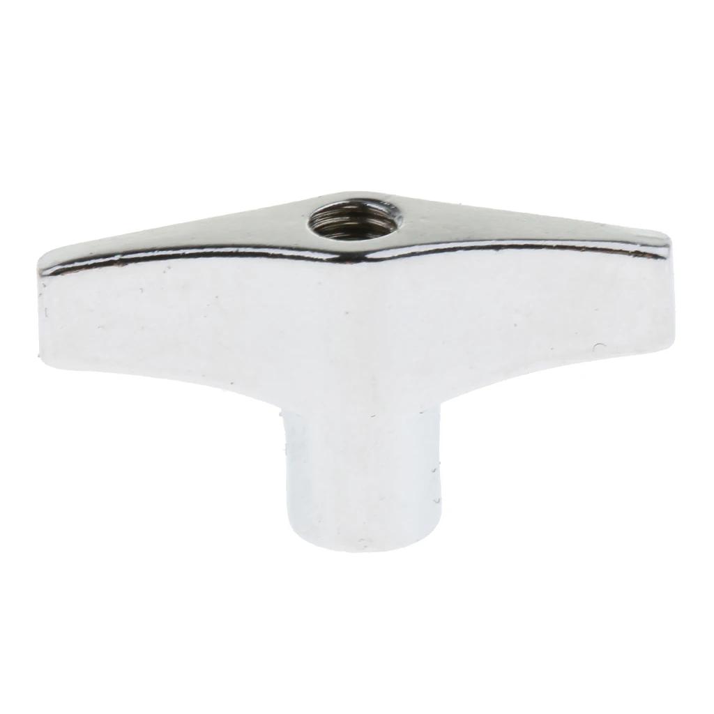 Finest High-grade Alloy Percussion Cymbal Stand Wing Nut Dia. 6mm Silver