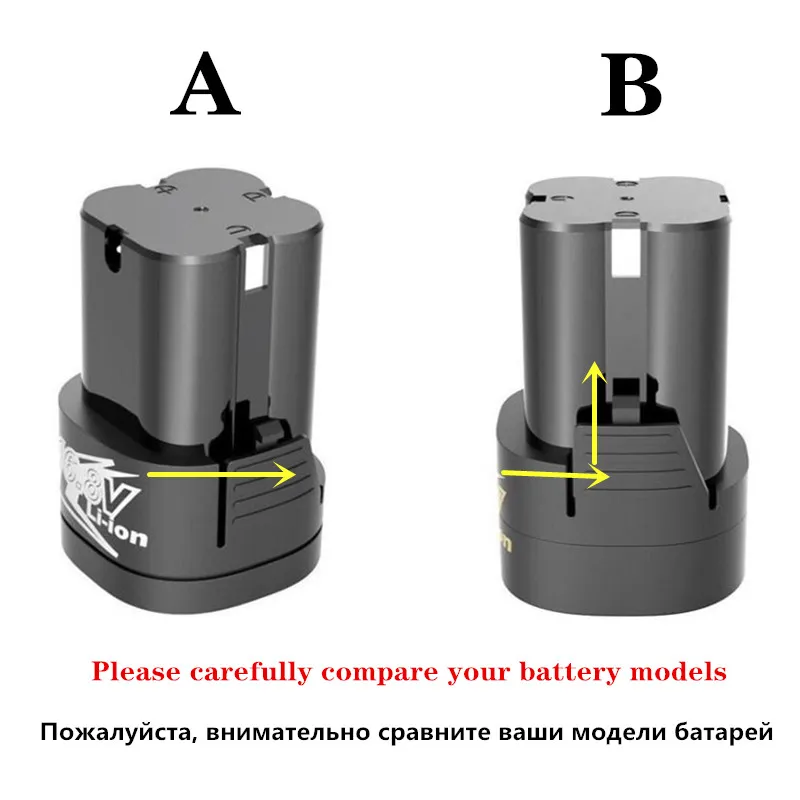 XLTOWN 12/16.8/25V Electric Screwdriver Accessories Hand Drill Lithium Battery Large Capacity Electric Screwdriver Battery