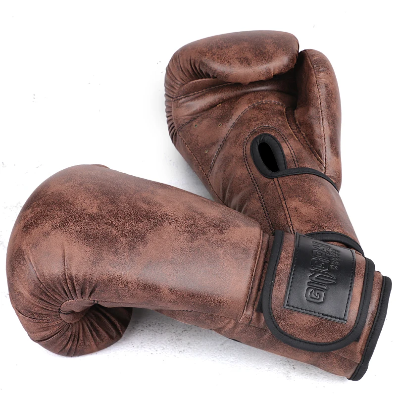 

High Quality Adult Child Women/Men Boxing Gloves Pu Leather MMA Muay Thai Boxe De Luva Mitts Sanda GYM Equipments 8 10 12OZ Boks