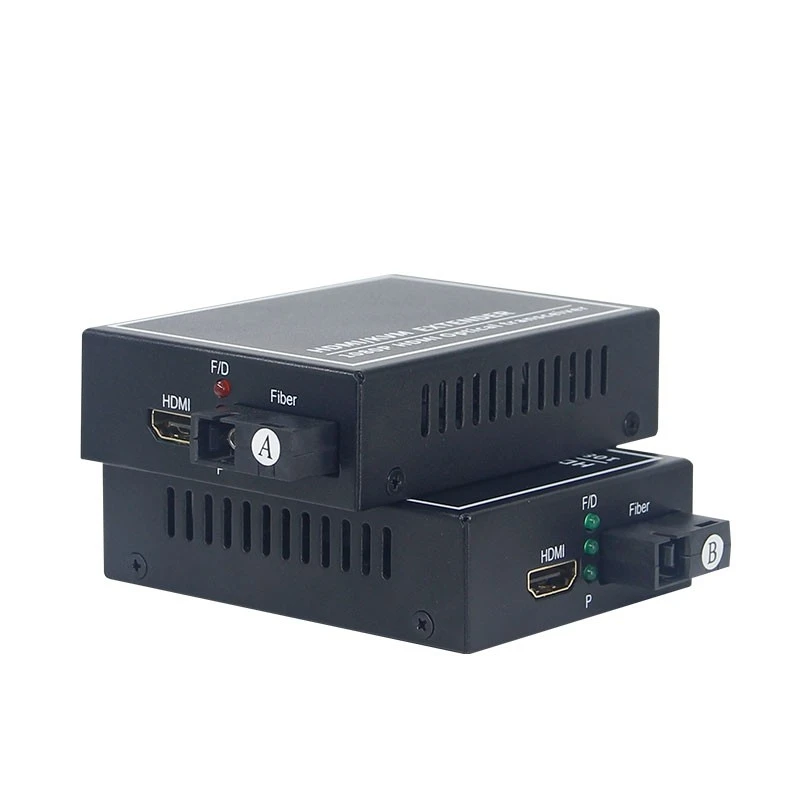 One pair HDMI extender over fiber optical HDMI to Fiber Optical converter Up to 20KM SM SC connector