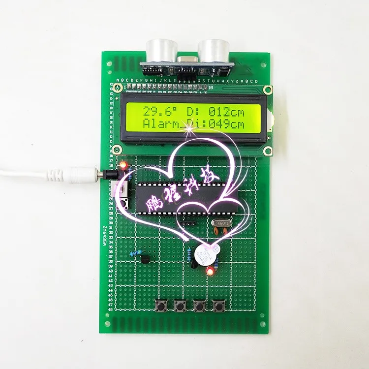 

Design of automobile anti collision alarm based on 51 single chip microcomputer