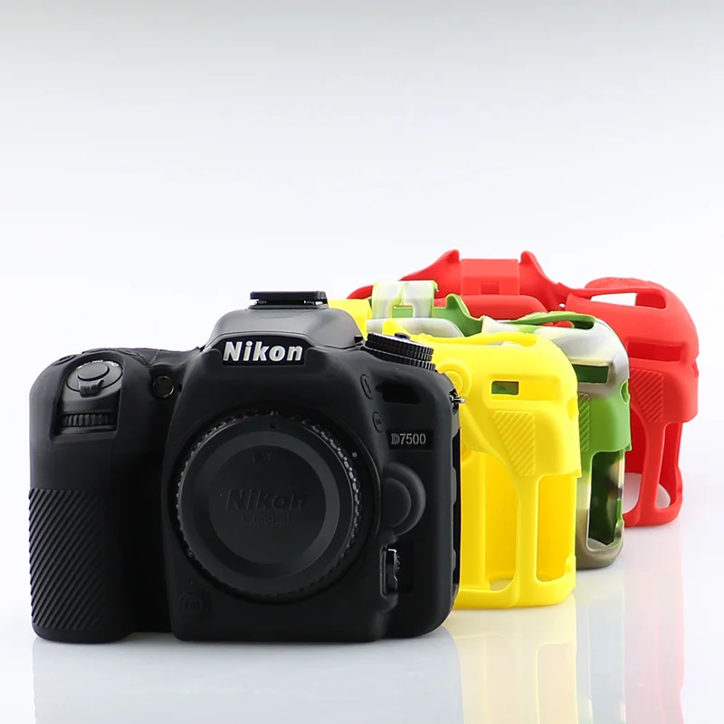 Bolsa para câmera nikon d780, capa de silicone para nikon d7500