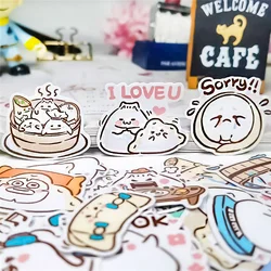 40pcs Colorful LINE food Dumplings stickers Waterproof Sticker For Luggage Wall Car Laptop Bicycle Motorcycle Notebook