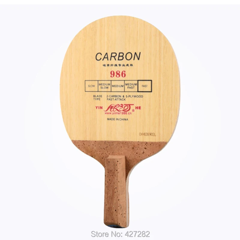 Original yinhe 986 987 989 table tennis blade JS japanese penhold carbo blade fast attack loop offensive ping pong game