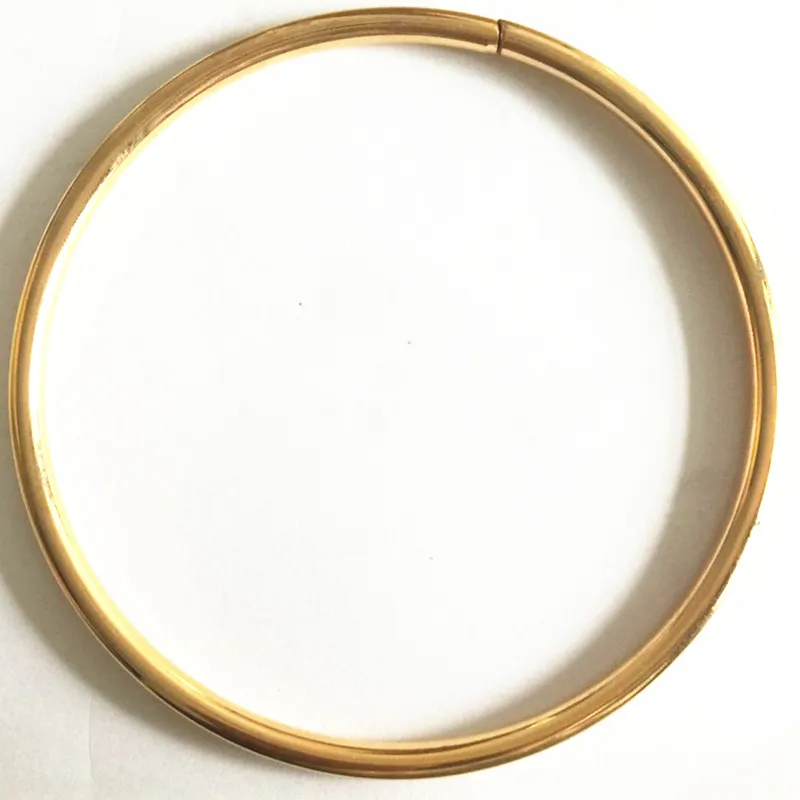 4pcs/lot Large Round 90mm O Ring 5mm thickness GOLD Plated Backpack Collar Harness Ring DIY handmade Bag Parts Accessories