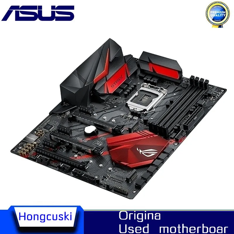 Used For ASUS ROG STRIX Z370-H GAMING Z370H Original M.2 NVME 8th motherboard Socket LGA1151  DDR4 Z370 Desktop Motherboard