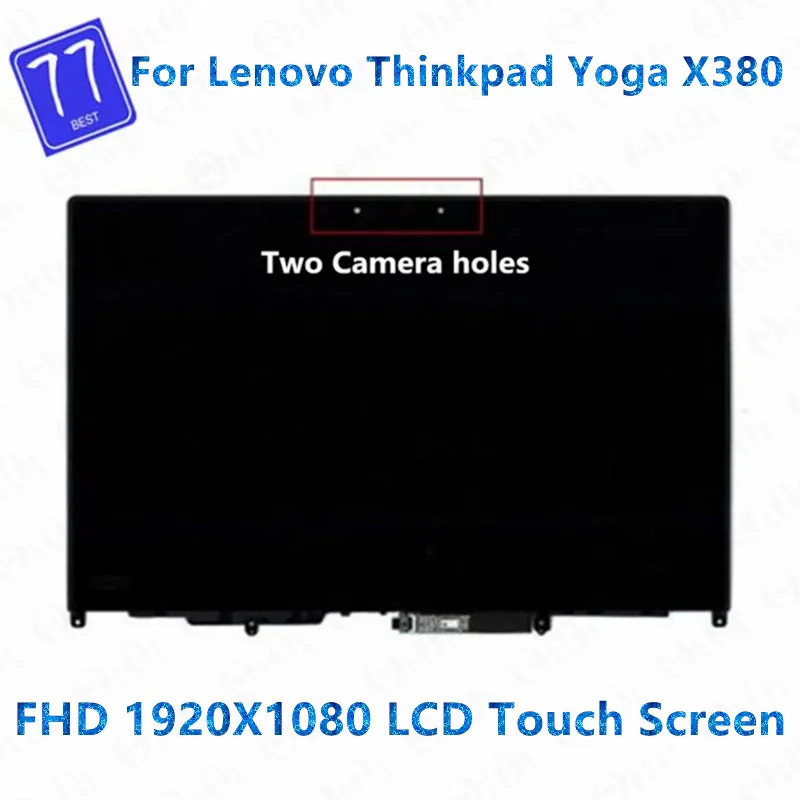 13.3 assembly NV133FHM-N5A m133nwf4 assembléia lcd para lenovo thinkpad yoga x380 yoga 20m7 20m8 display lcd de toque digitador da tela