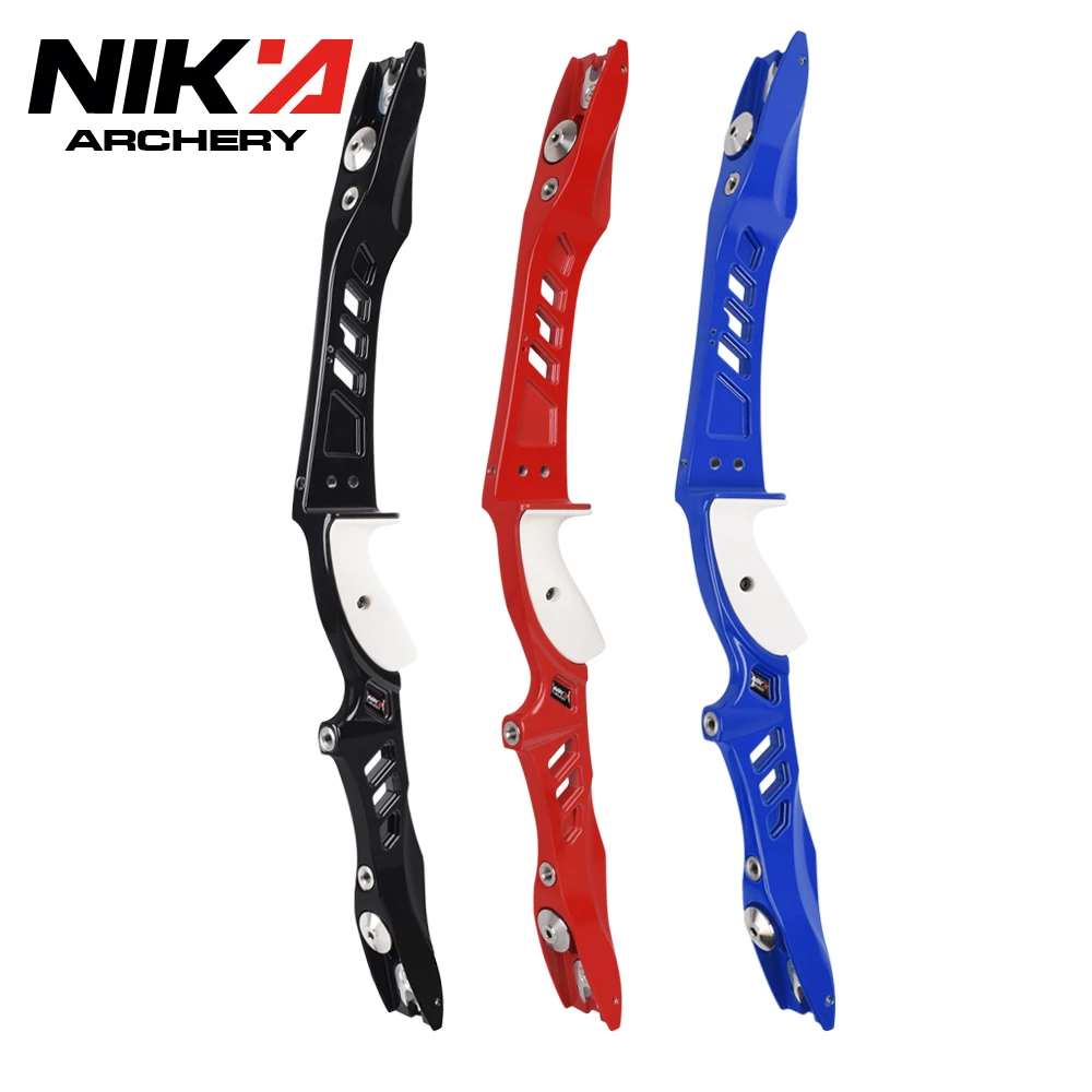 25 Inches Recurve Bow Riser NIKA ET-6 Magnesium Alloy Riser Bow For Hunting Shooting Outdoor Sports