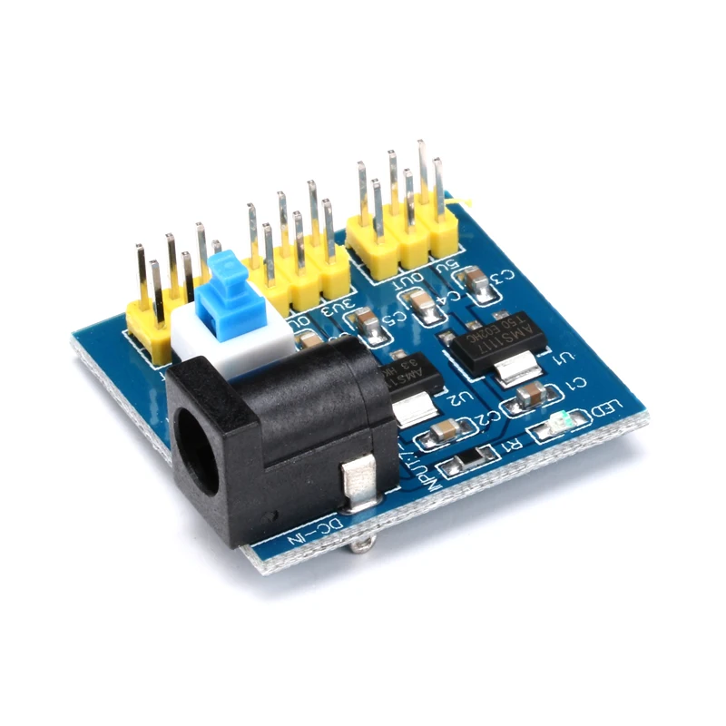 3.3V 5V 12V Power Supply Module Multi-Output Dc-Dc Voltage Conversion Module 12V To 3.3/5/12 with light