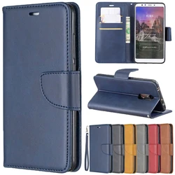 Leather Flip Case For Xiaomi Redmi 6 6A 7 7A 8 8A 9 9A 9C Note 9 Pro 9S Note 10 Pro POCO X3 Mi 10 Lite 10T Pro Wallet Case Cover