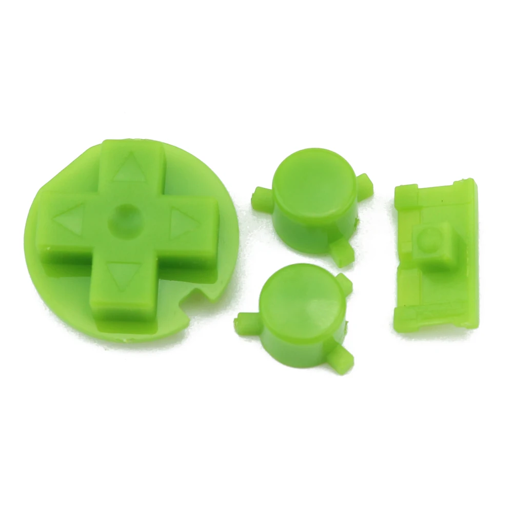 YuXi Colorful For Gameboy Pocket GBP On Off Button A B Buttons D Pads and  Rubber Conductive Buttons A B Buttons Keypads