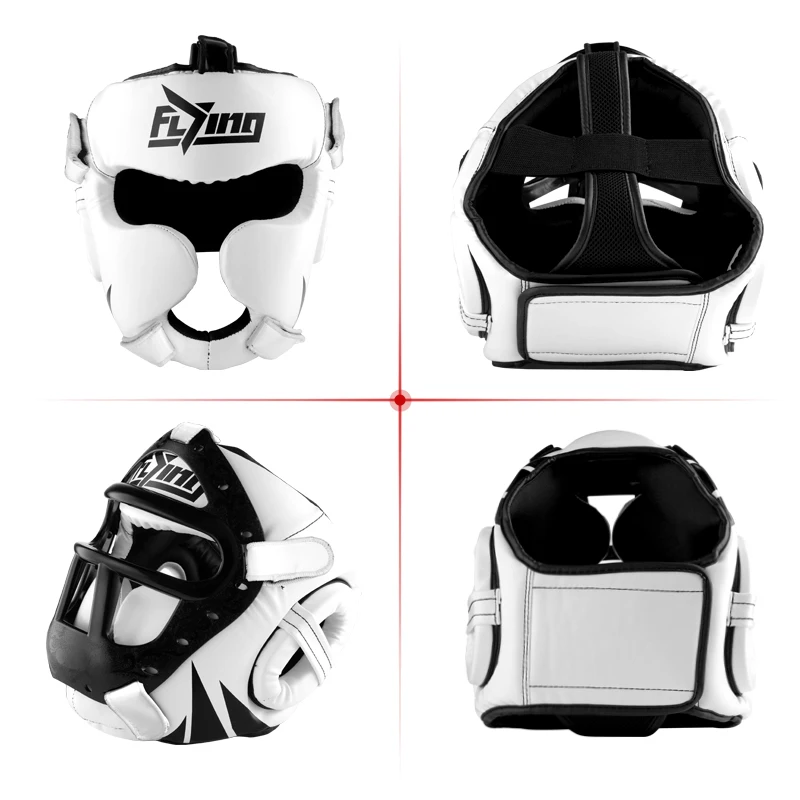 Kids/Adults New MMA Muay Thai Boxing Helmet W/Mask Taekwondo Martial Arts Sparring Headgear Training Equipment Head Protector